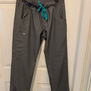Graphite figs scrub pants